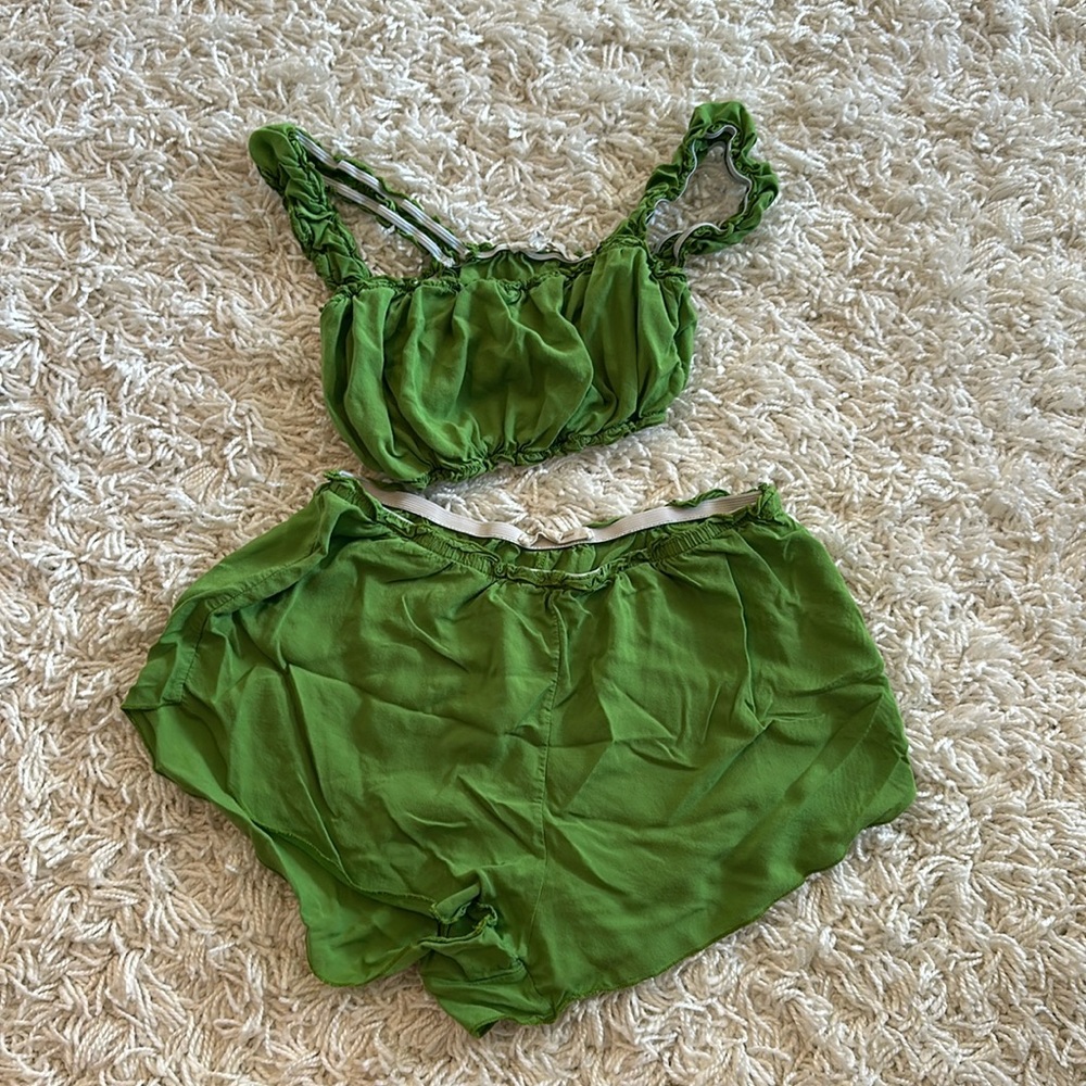 Modern Renewal Two piece green set!
